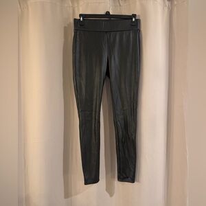 Loft Sleek Black Faux Leather Leggings